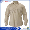 Custom Long Sleeve Work Shirts Unisex Shirt (YWS110)